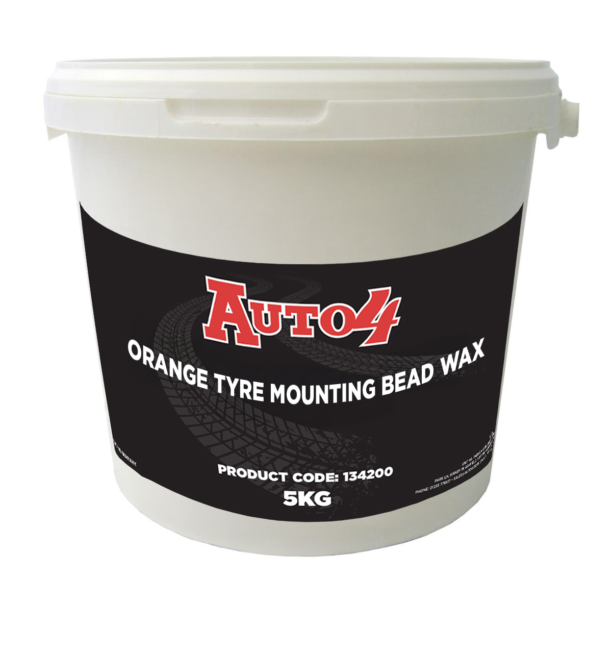 Orange Tyre Mounting Bead Wax}
