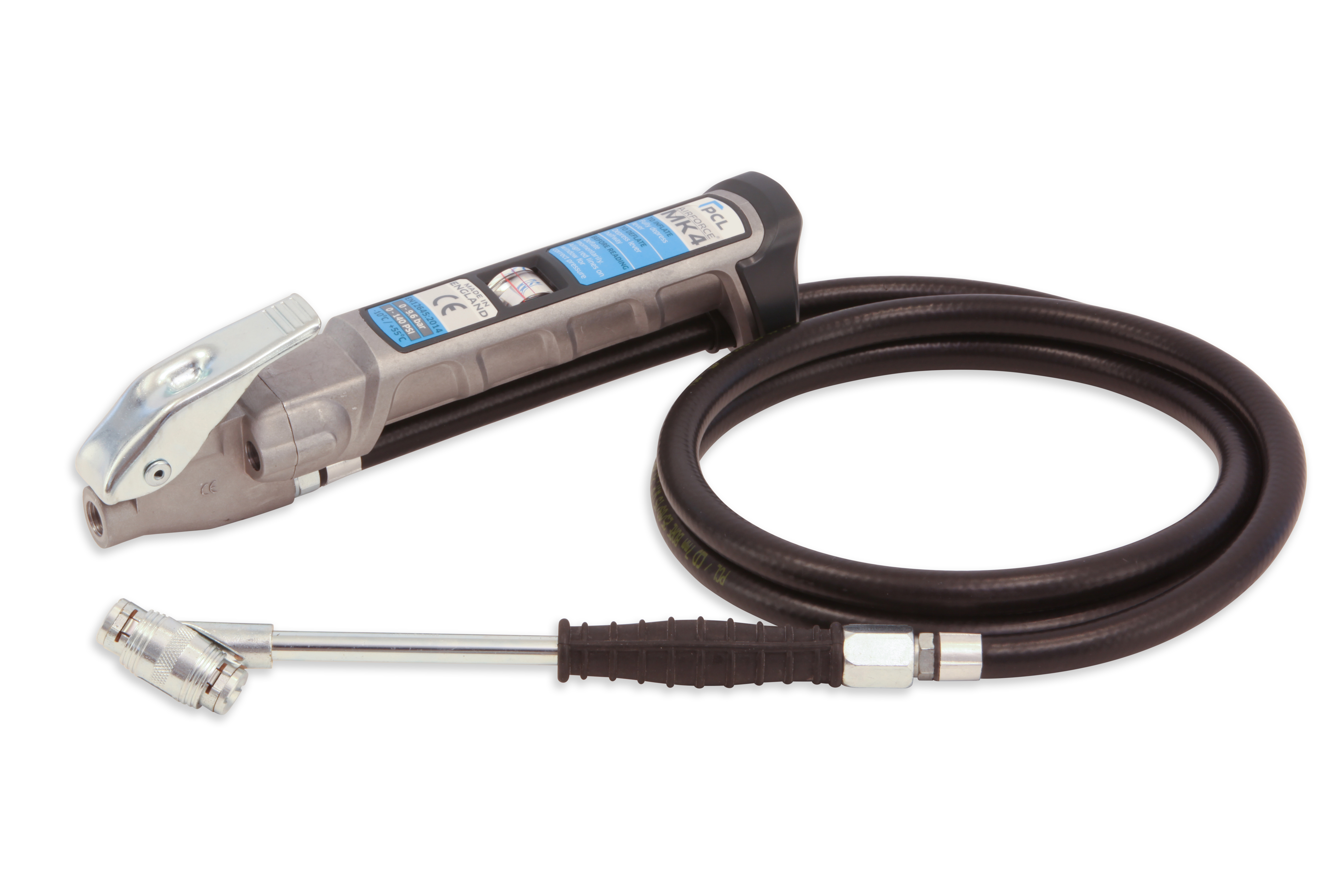 Air Inflator Twin Clip On - 9ft Hose}